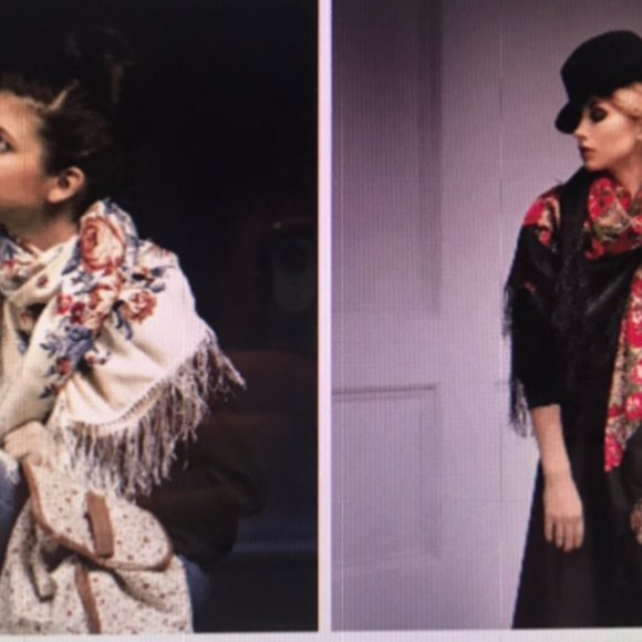 New 100% Wool Authentic Scarf/ Wrap Handcrafted - Picture 5 of 6